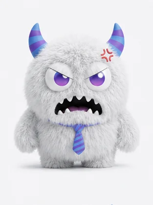angry（怒り）