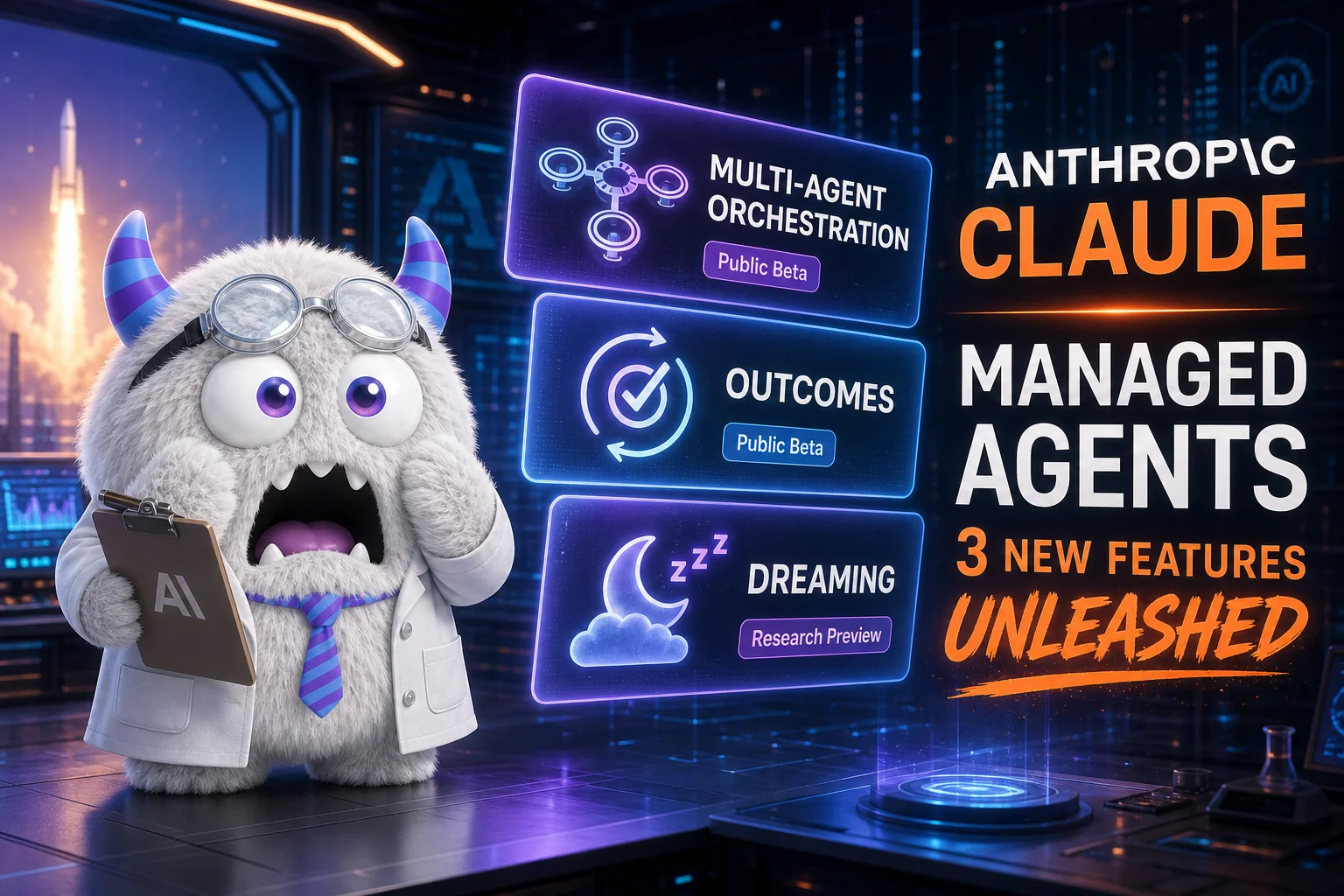 【速報】Anthropic、Claude Managed Agents に3機能を一気投入！マルチエージェント・アウトカム・ドリーミングが揃ったよ