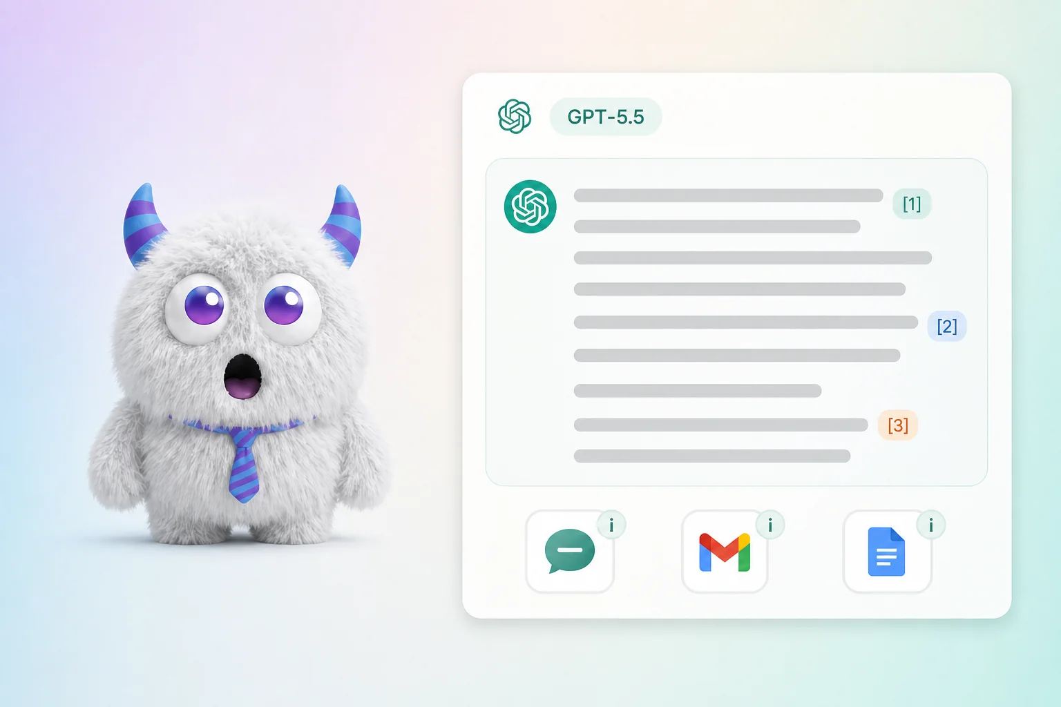 ChatGPT、デフォルトが GPT-5.5 Instant に。「答えの根拠」が見えるようになったよ