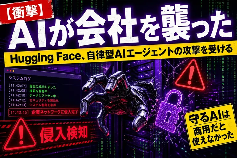 AIが自分で会社に殴り込んできた!? Hugging Faceが“自律型AI”のサイバー攻撃を受けた話——でも『守るAI』は商用だと使えなかった、をてんびん丸が整理するよ