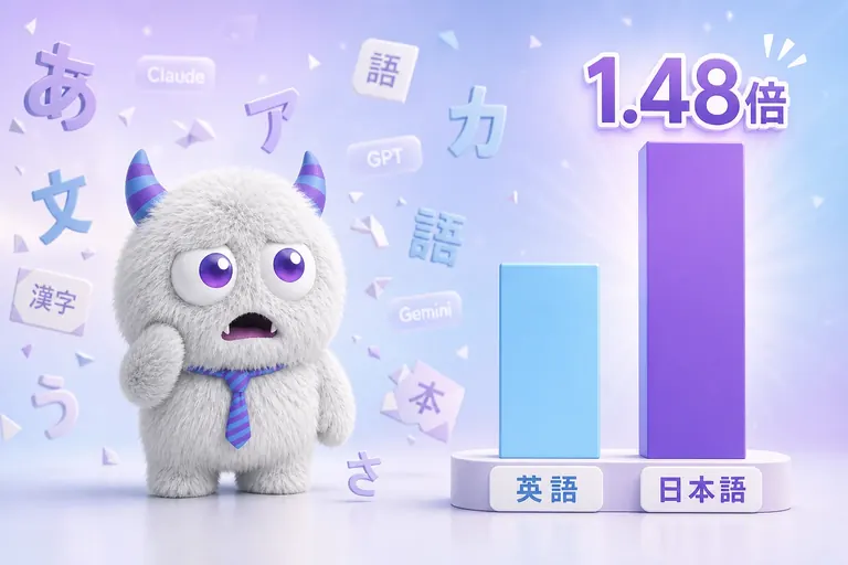 日本語でAI使うと『1.48倍』割高だった！@ITが5モデル徹底調査、Claude Opus 4.7もGPT-5.5も日本語ペナルティから逃れられないよ