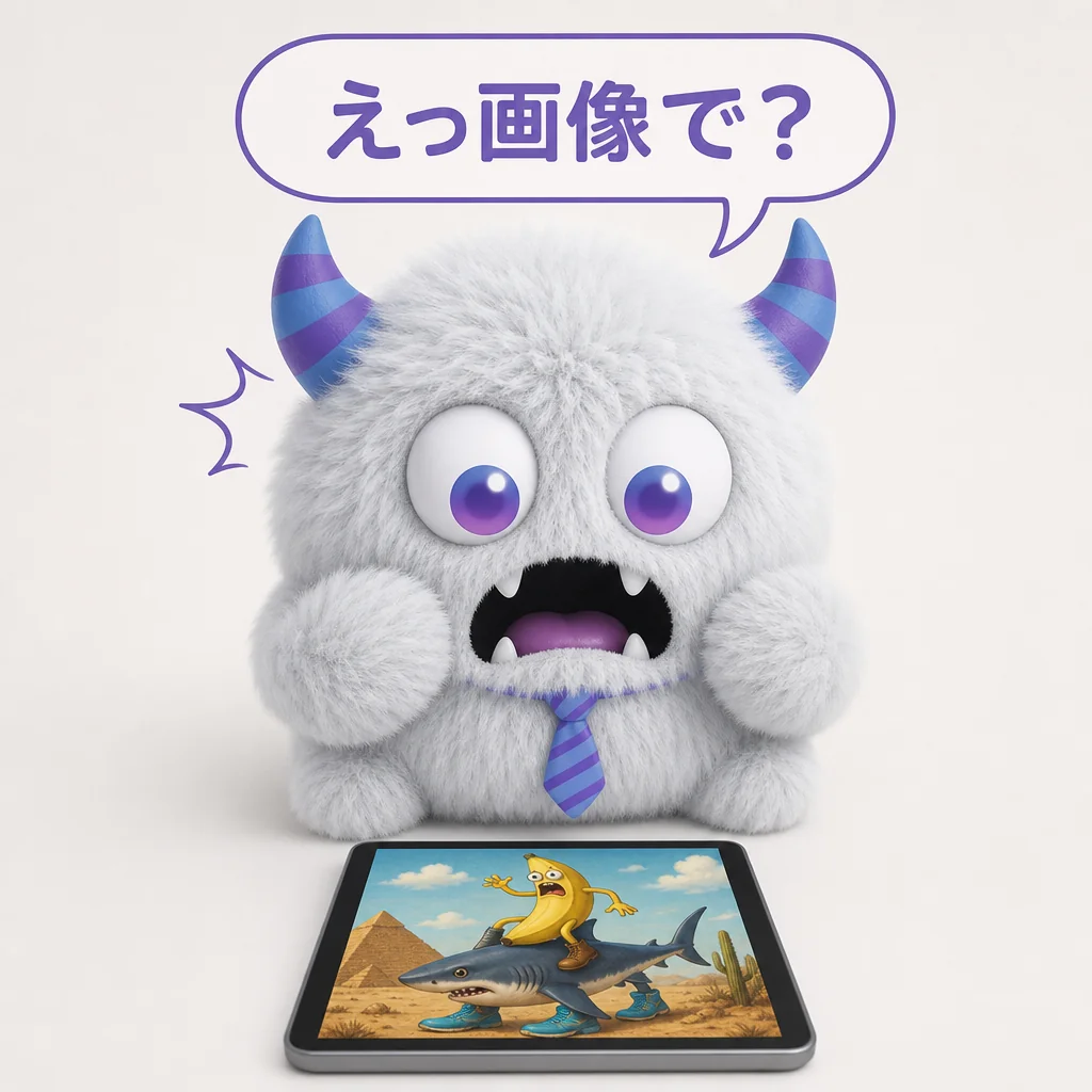 AIが画像でボケて返してきた